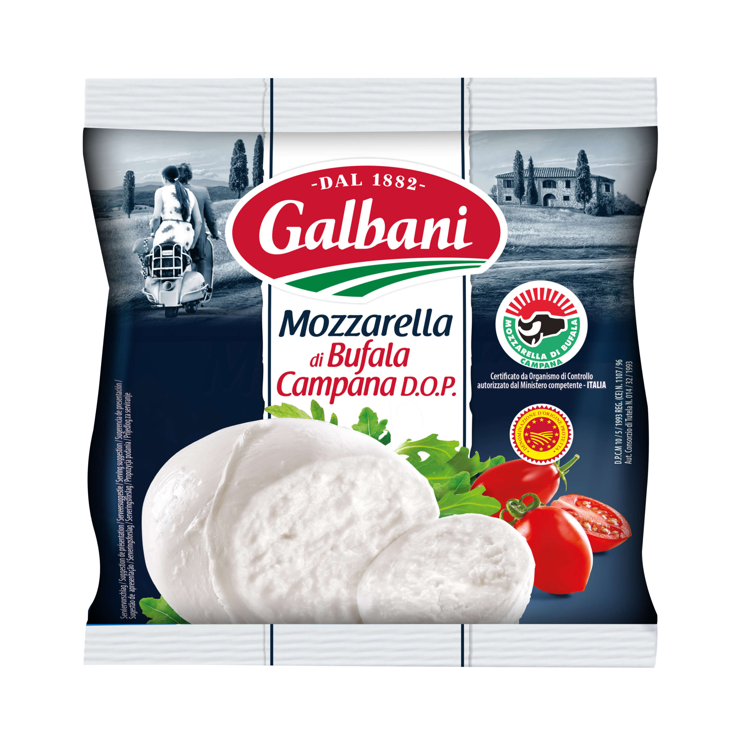 Mozzarella di Bufala Campana DOP 125 g - Galbani